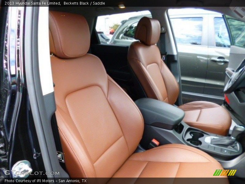 Becketts Black / Saddle 2013 Hyundai Santa Fe Limited