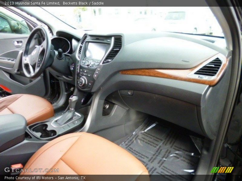 Becketts Black / Saddle 2013 Hyundai Santa Fe Limited