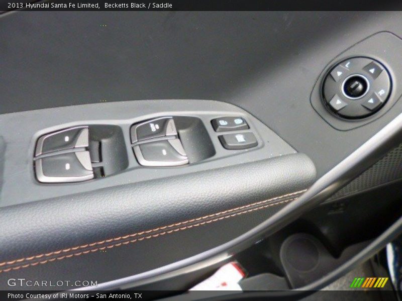 Becketts Black / Saddle 2013 Hyundai Santa Fe Limited