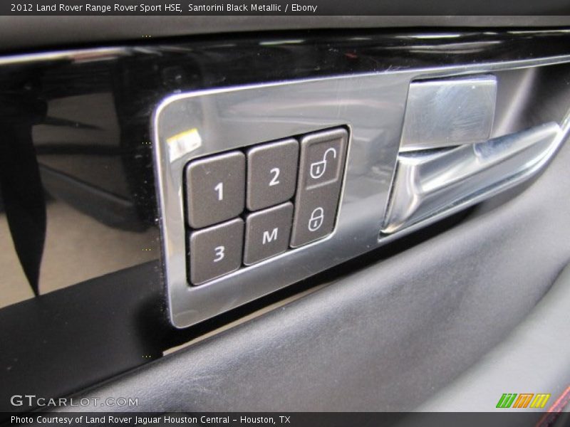 Santorini Black Metallic / Ebony 2012 Land Rover Range Rover Sport HSE