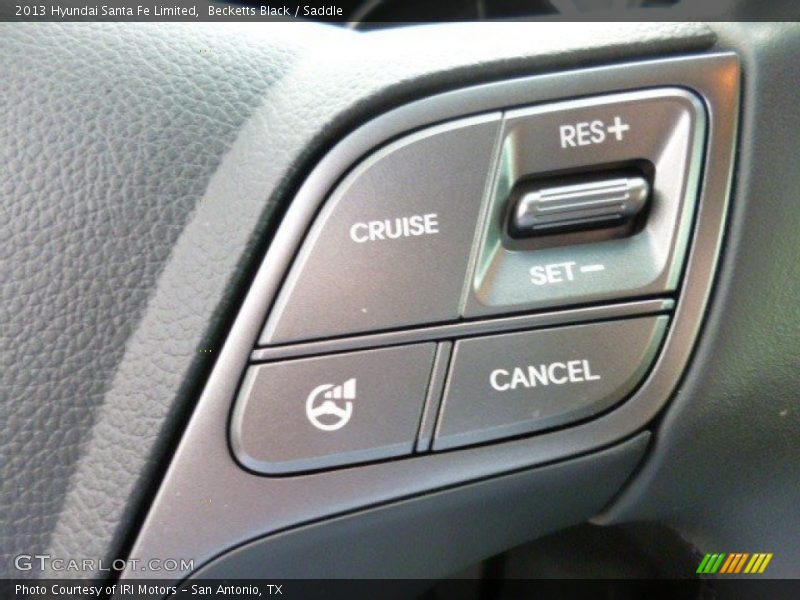 Becketts Black / Saddle 2013 Hyundai Santa Fe Limited