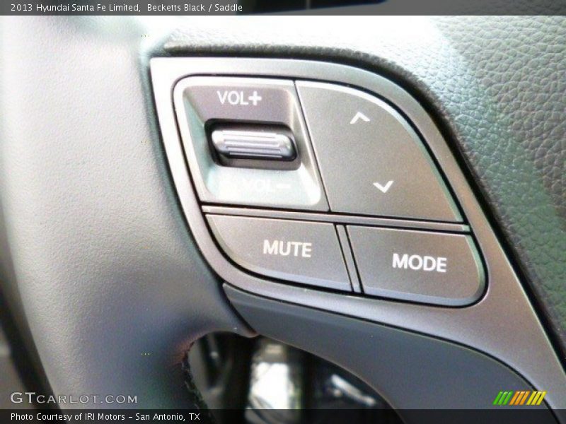 Becketts Black / Saddle 2013 Hyundai Santa Fe Limited