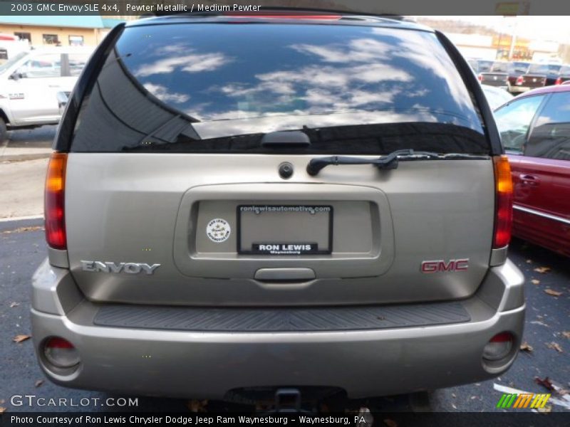Pewter Metallic / Medium Pewter 2003 GMC Envoy SLE 4x4