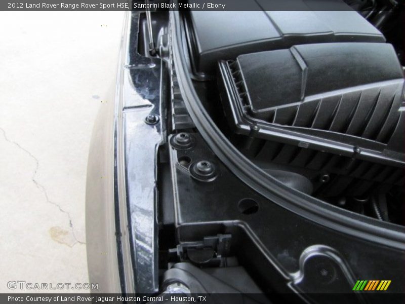 Santorini Black Metallic / Ebony 2012 Land Rover Range Rover Sport HSE