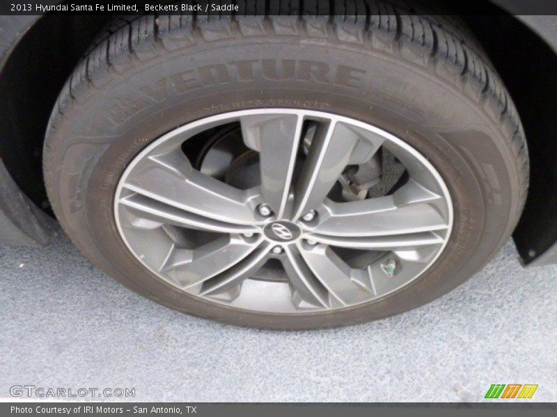 Becketts Black / Saddle 2013 Hyundai Santa Fe Limited