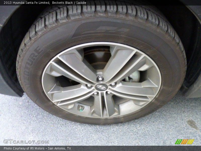Becketts Black / Saddle 2013 Hyundai Santa Fe Limited