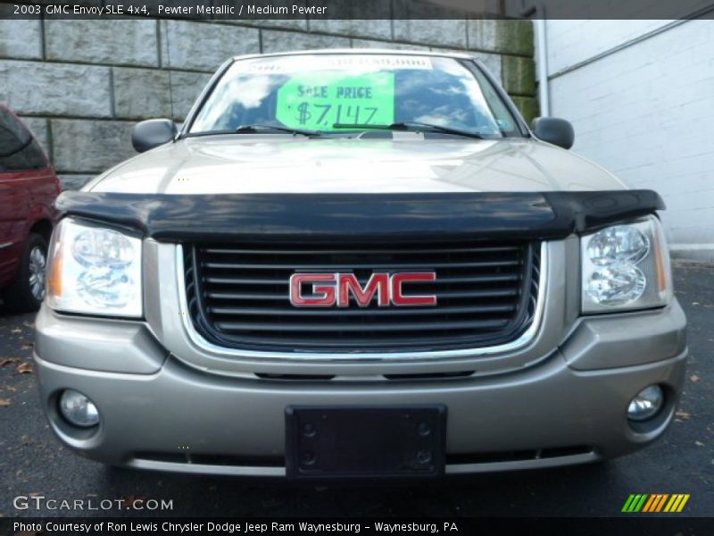 Pewter Metallic / Medium Pewter 2003 GMC Envoy SLE 4x4