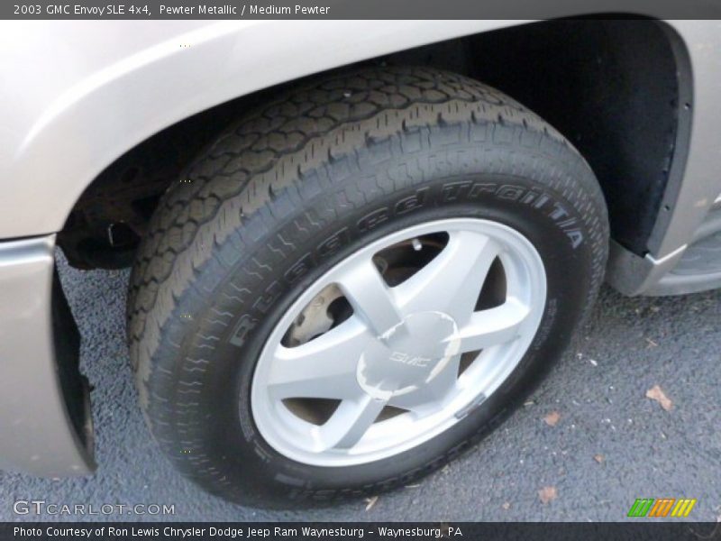 Pewter Metallic / Medium Pewter 2003 GMC Envoy SLE 4x4