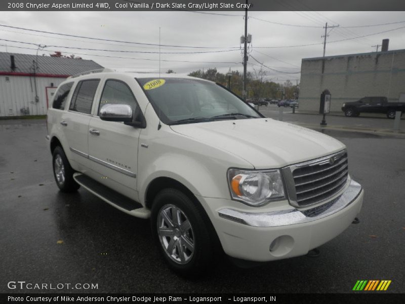 Cool Vanilla / Dark Slate Gray/Light Slate Gray 2008 Chrysler Aspen Limited 4WD