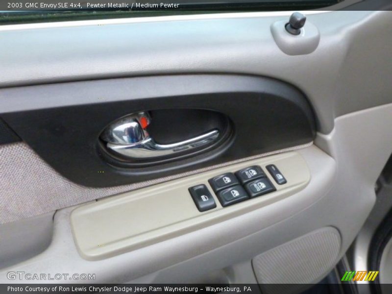 Pewter Metallic / Medium Pewter 2003 GMC Envoy SLE 4x4