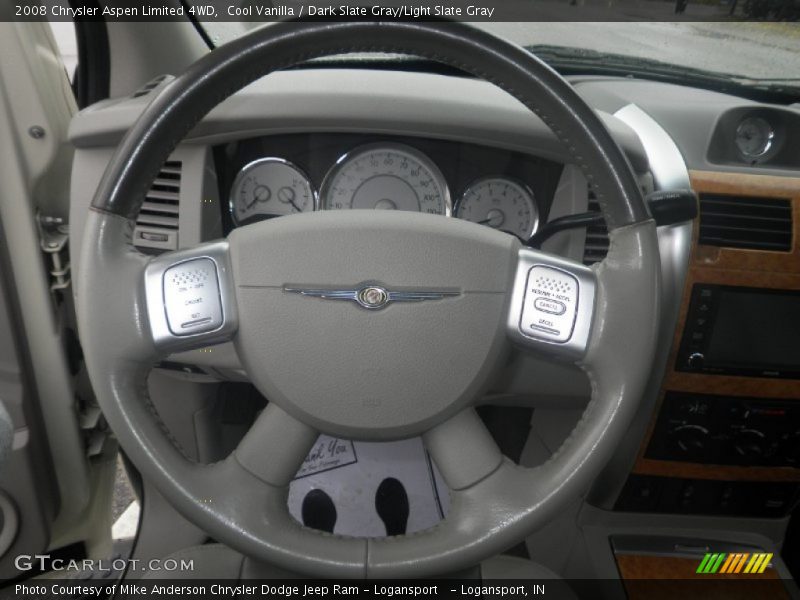 Cool Vanilla / Dark Slate Gray/Light Slate Gray 2008 Chrysler Aspen Limited 4WD