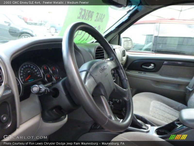 Pewter Metallic / Medium Pewter 2003 GMC Envoy SLE 4x4