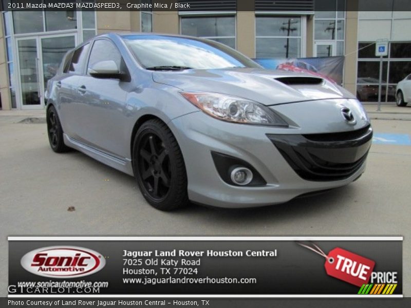 Graphite Mica / Black 2011 Mazda MAZDA3 MAZDASPEED3