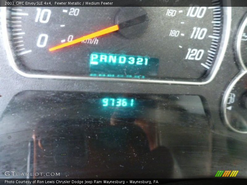Pewter Metallic / Medium Pewter 2003 GMC Envoy SLE 4x4