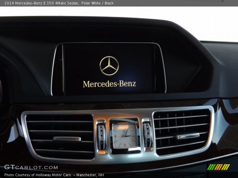 Polar White / Black 2014 Mercedes-Benz E 350 4Matic Sedan