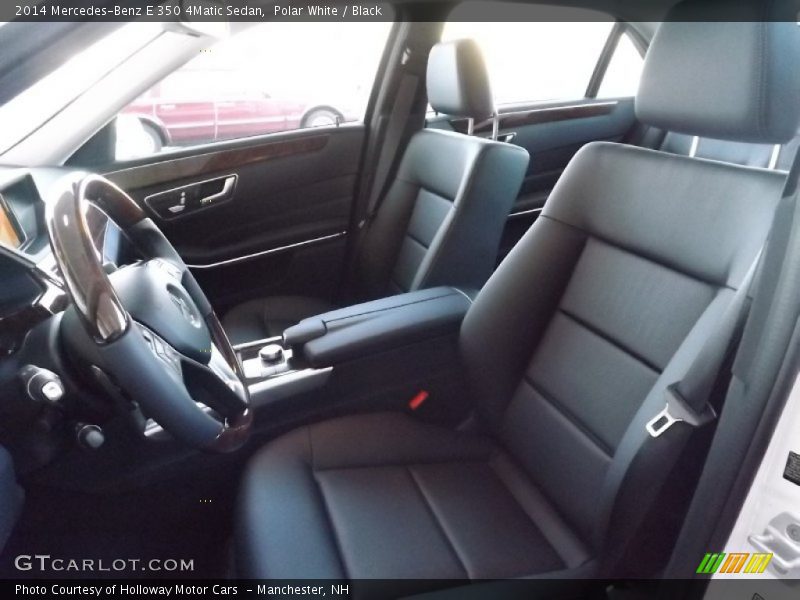 Polar White / Black 2014 Mercedes-Benz E 350 4Matic Sedan