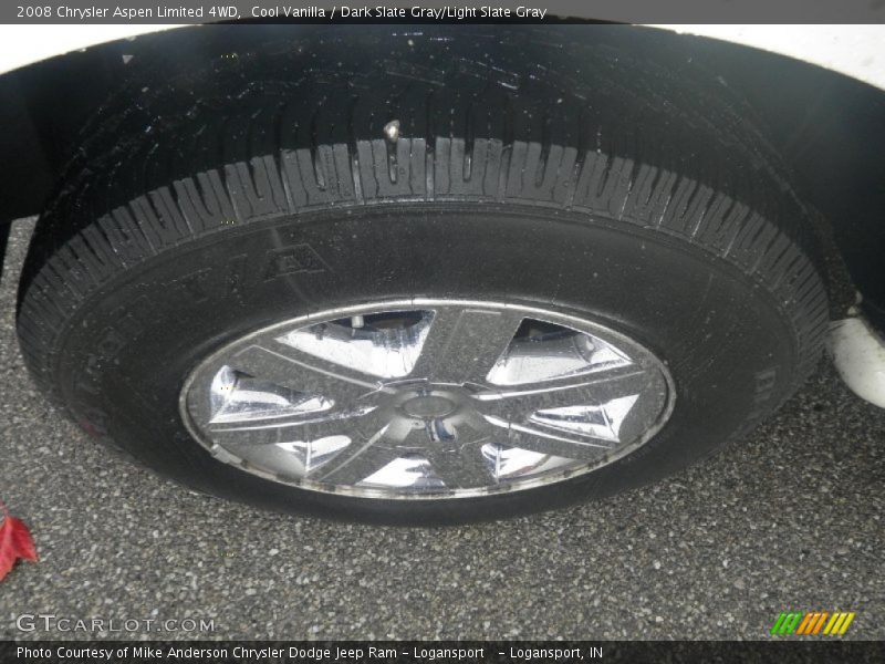 Cool Vanilla / Dark Slate Gray/Light Slate Gray 2008 Chrysler Aspen Limited 4WD