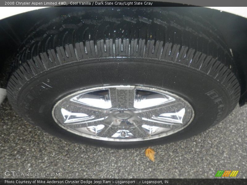 Cool Vanilla / Dark Slate Gray/Light Slate Gray 2008 Chrysler Aspen Limited 4WD