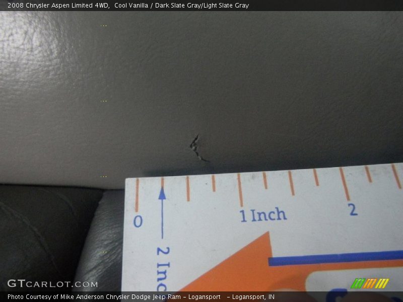 Cool Vanilla / Dark Slate Gray/Light Slate Gray 2008 Chrysler Aspen Limited 4WD