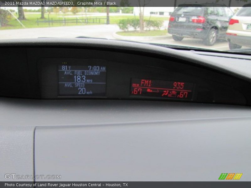 Graphite Mica / Black 2011 Mazda MAZDA3 MAZDASPEED3