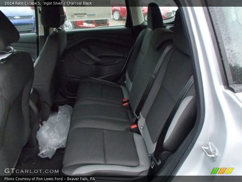 Ingot Silver / Charcoal Black 2014 Ford Escape S