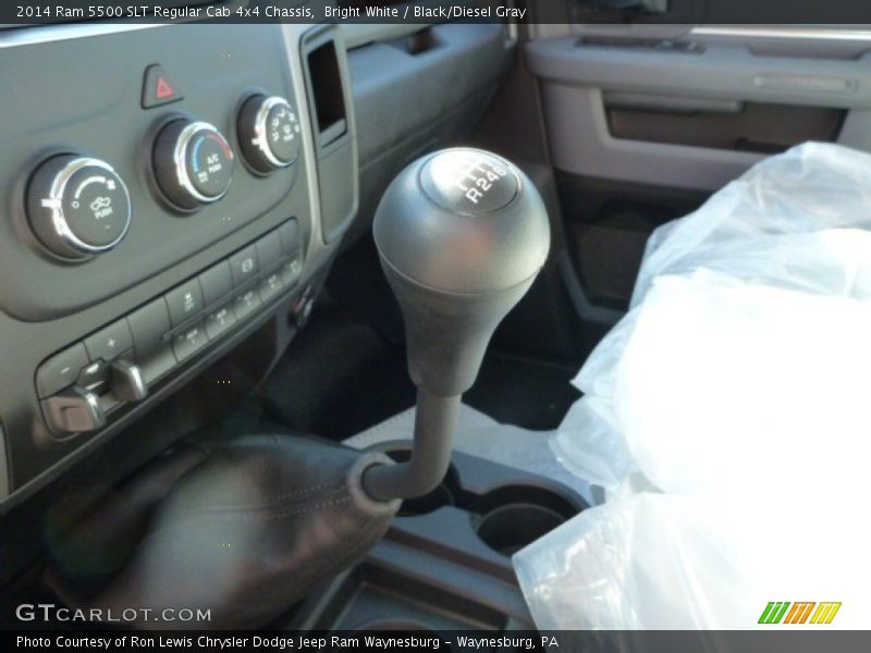 Bright White / Black/Diesel Gray 2014 Ram 5500 SLT Regular Cab 4x4 Chassis