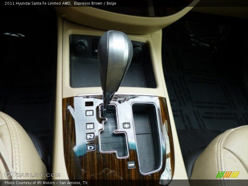 Espresso Brown / Beige 2011 Hyundai Santa Fe Limited AWD