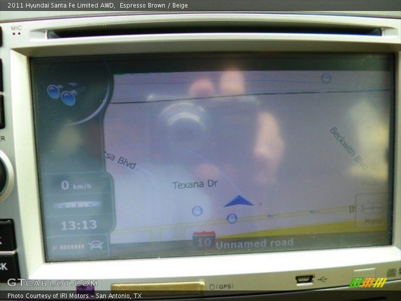 Espresso Brown / Beige 2011 Hyundai Santa Fe Limited AWD