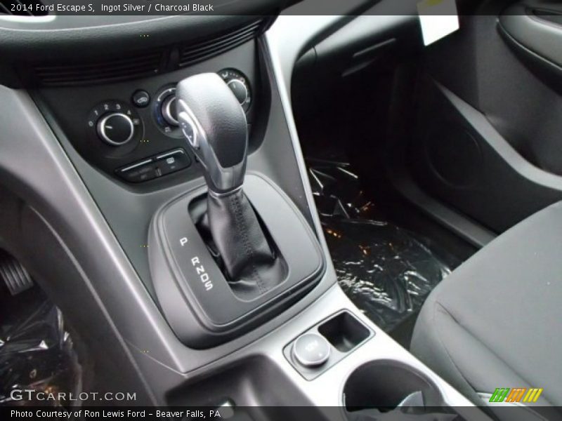 Ingot Silver / Charcoal Black 2014 Ford Escape S
