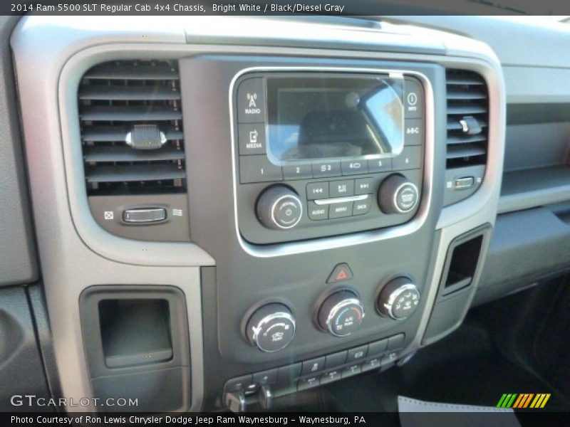Bright White / Black/Diesel Gray 2014 Ram 5500 SLT Regular Cab 4x4 Chassis