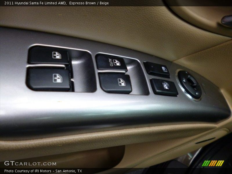 Espresso Brown / Beige 2011 Hyundai Santa Fe Limited AWD