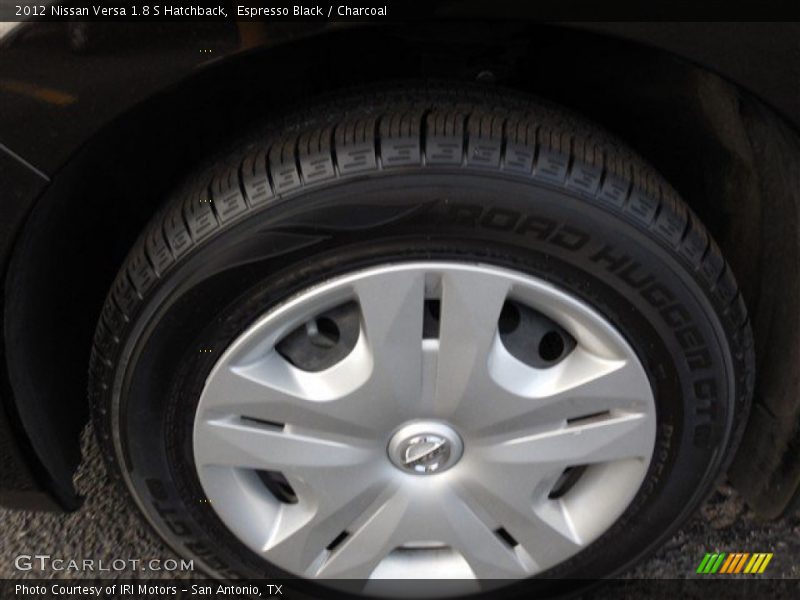 Espresso Black / Charcoal 2012 Nissan Versa 1.8 S Hatchback