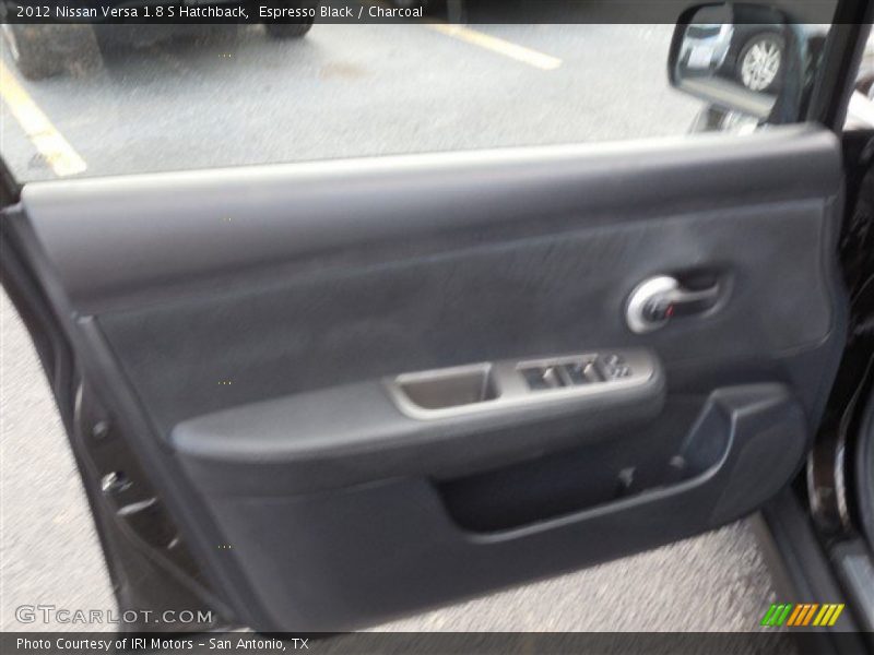 Espresso Black / Charcoal 2012 Nissan Versa 1.8 S Hatchback