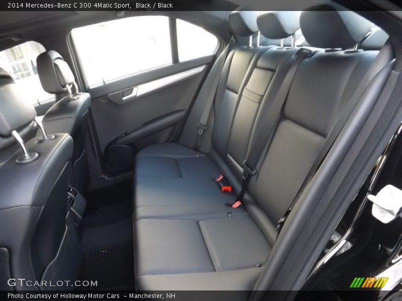 Black / Black 2014 Mercedes-Benz C 300 4Matic Sport