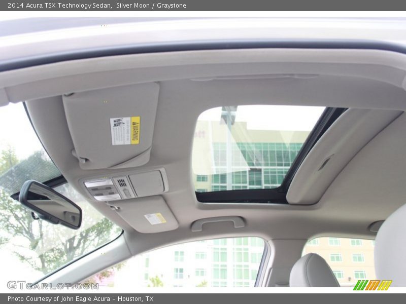 Sunroof of 2014 TSX Technology Sedan