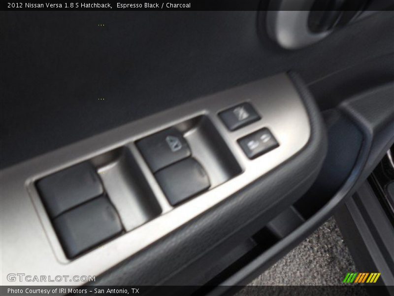 Espresso Black / Charcoal 2012 Nissan Versa 1.8 S Hatchback