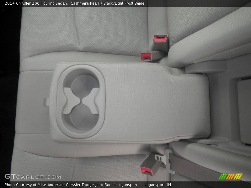 Cashmere Pearl / Black/Light Frost Beige 2014 Chrysler 200 Touring Sedan