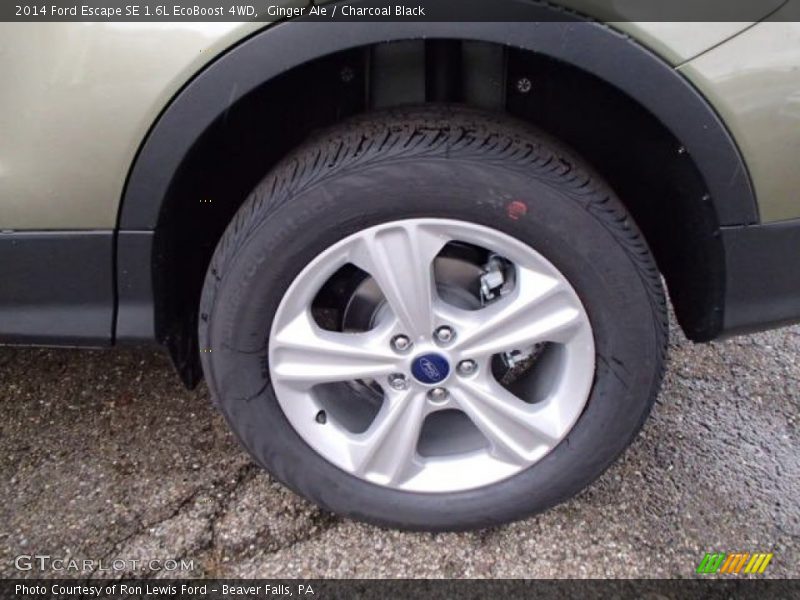 Ginger Ale / Charcoal Black 2014 Ford Escape SE 1.6L EcoBoost 4WD