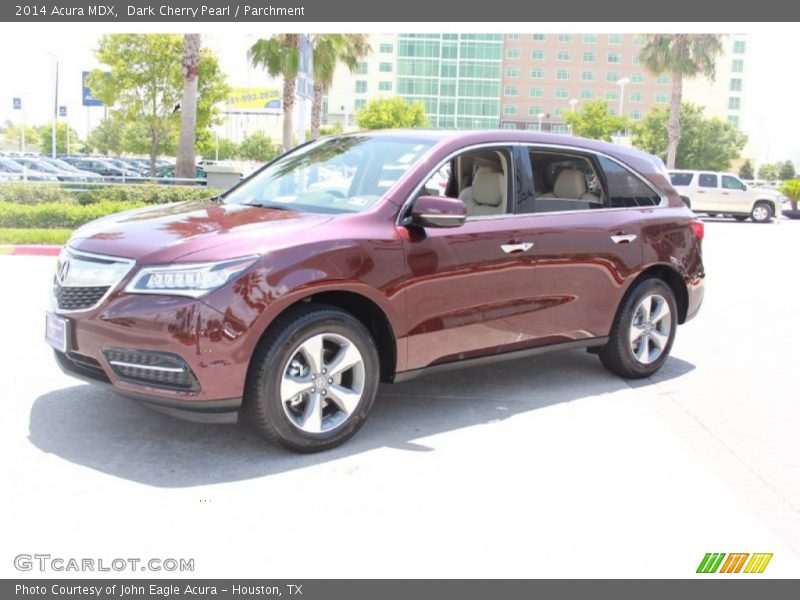 Dark Cherry Pearl / Parchment 2014 Acura MDX