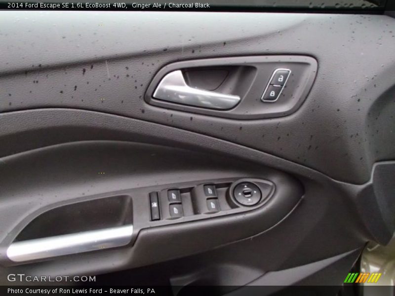 Ginger Ale / Charcoal Black 2014 Ford Escape SE 1.6L EcoBoost 4WD