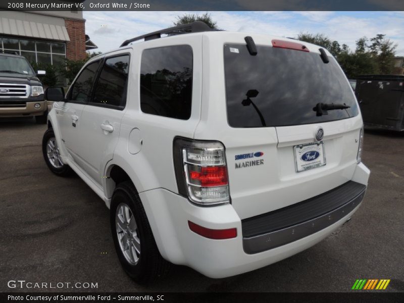 Oxford White / Stone 2008 Mercury Mariner V6