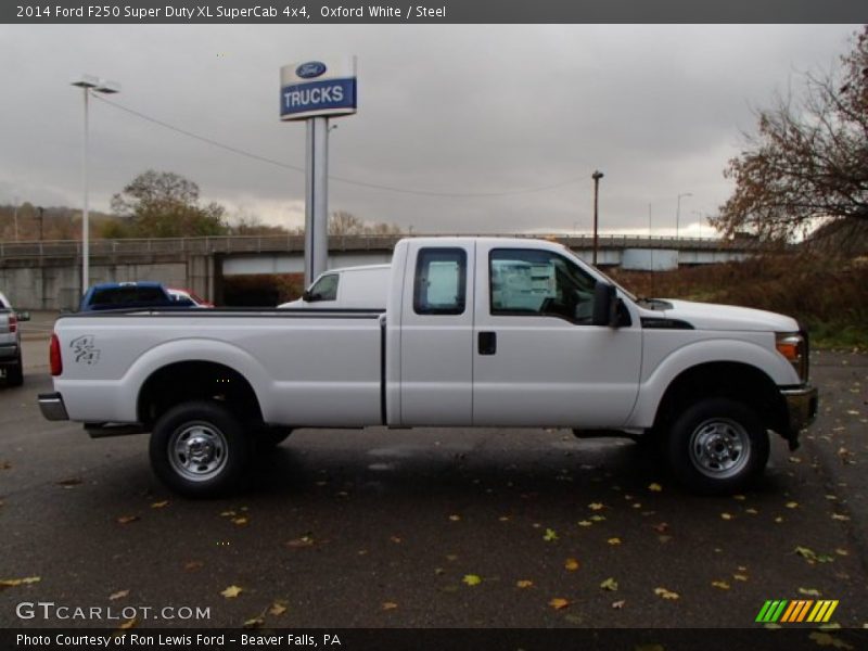 Oxford White / Steel 2014 Ford F250 Super Duty XL SuperCab 4x4