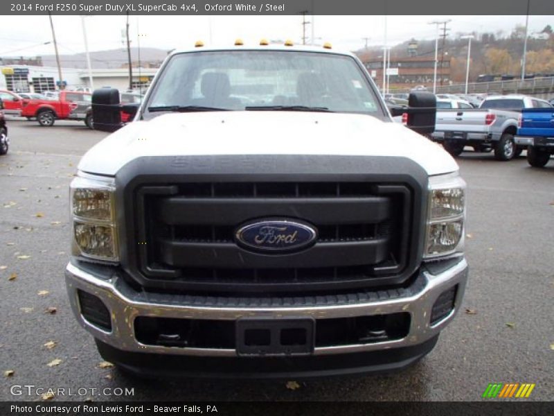 Oxford White / Steel 2014 Ford F250 Super Duty XL SuperCab 4x4