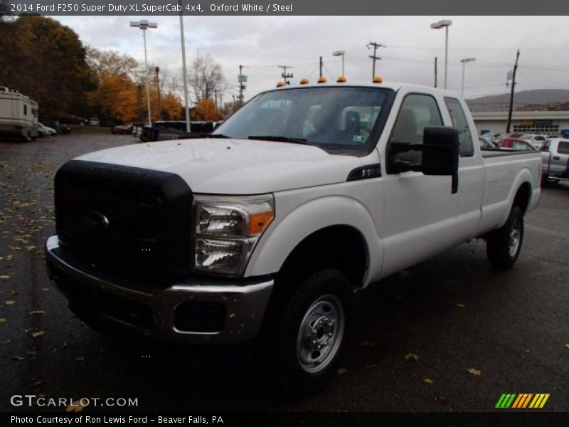 Oxford White / Steel 2014 Ford F250 Super Duty XL SuperCab 4x4