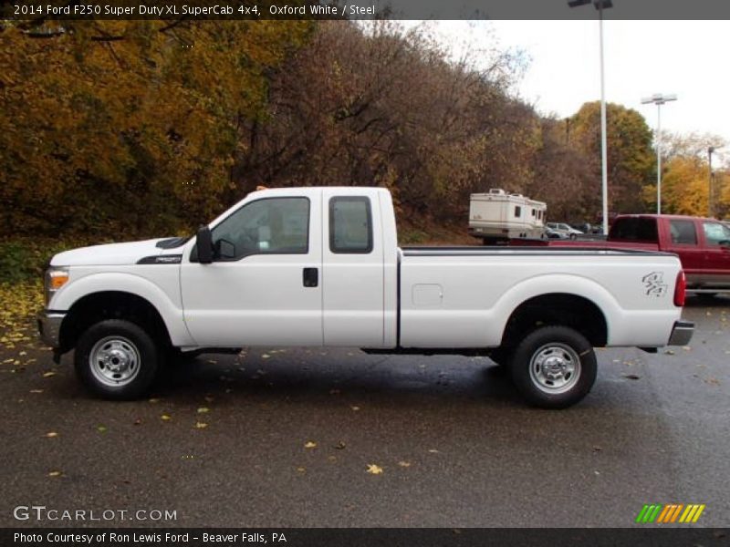 Oxford White / Steel 2014 Ford F250 Super Duty XL SuperCab 4x4
