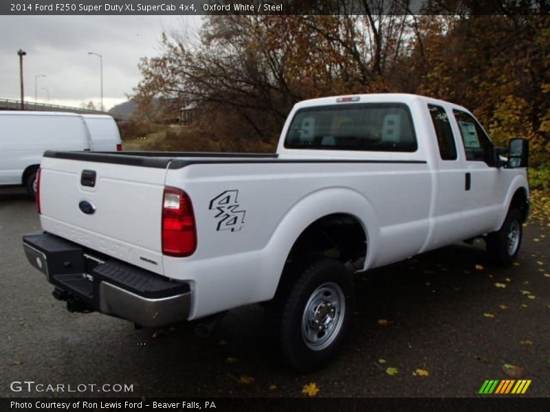 Oxford White / Steel 2014 Ford F250 Super Duty XL SuperCab 4x4
