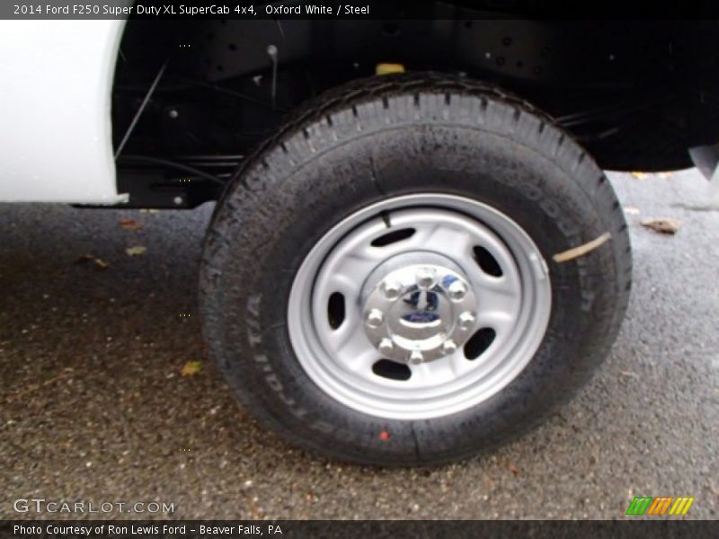 Oxford White / Steel 2014 Ford F250 Super Duty XL SuperCab 4x4