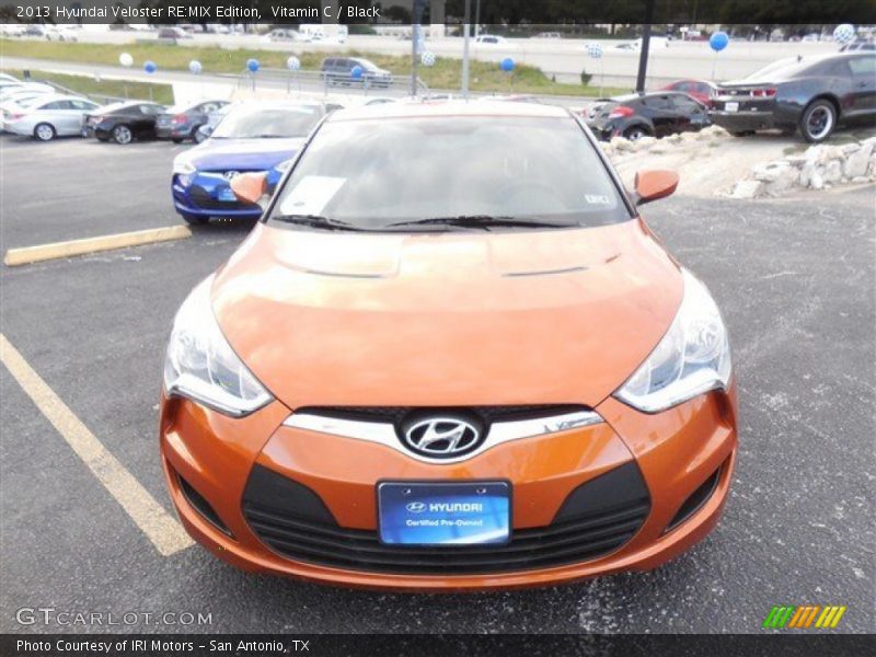 Vitamin C / Black 2013 Hyundai Veloster RE:MIX Edition