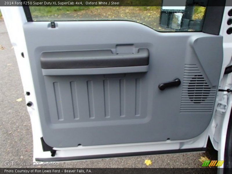 Oxford White / Steel 2014 Ford F250 Super Duty XL SuperCab 4x4