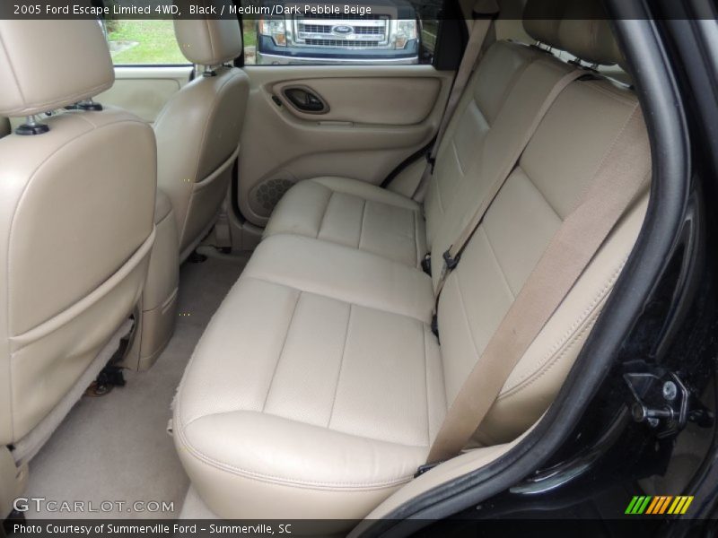 Black / Medium/Dark Pebble Beige 2005 Ford Escape Limited 4WD